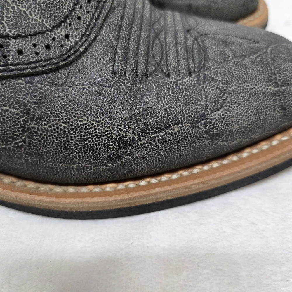 Ariat 10011808 Heritage Roughstock Western Leather Cowboy Mens Boots Size 9 - Picture 10 of 14